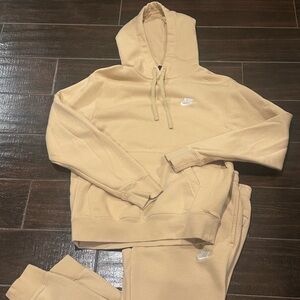 Nike Beige Hoodie